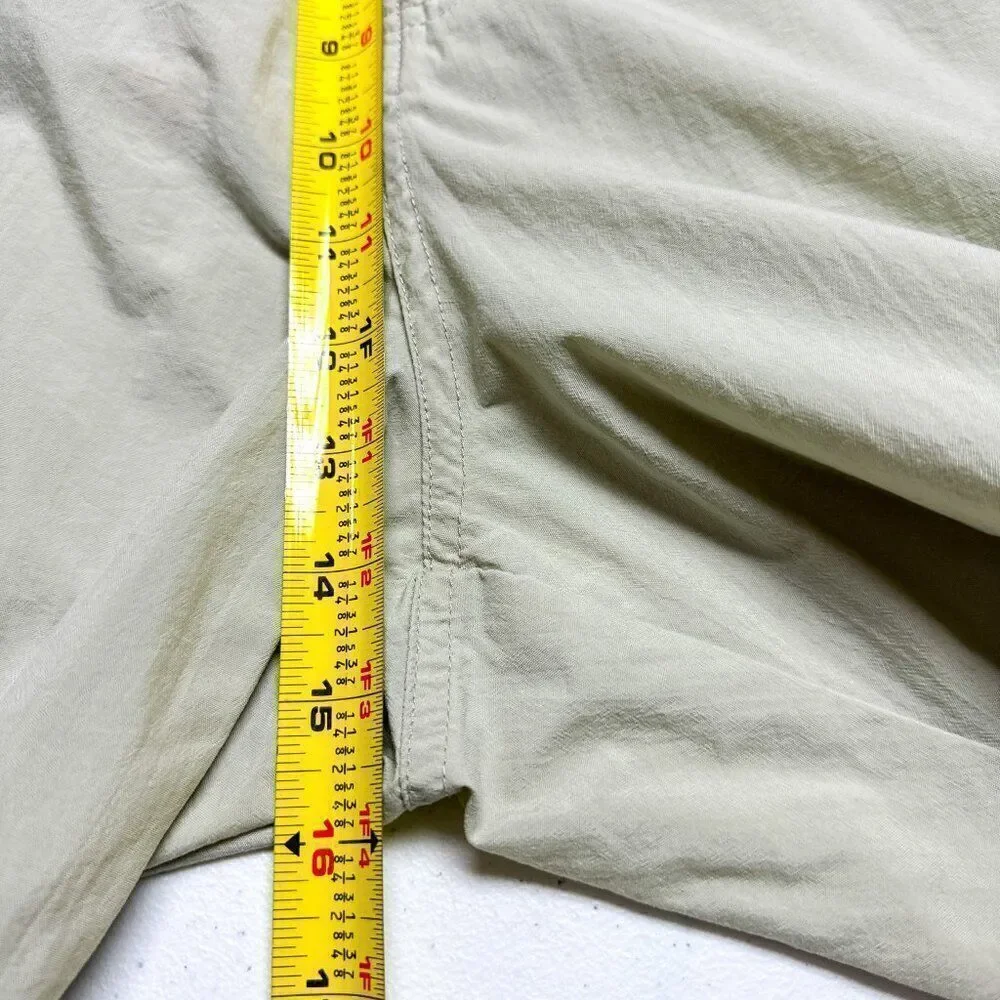 Redington Convertible Pants Mens 38 Tan Fishing Cargo Nylon‎ Mesh Lined Outdoor